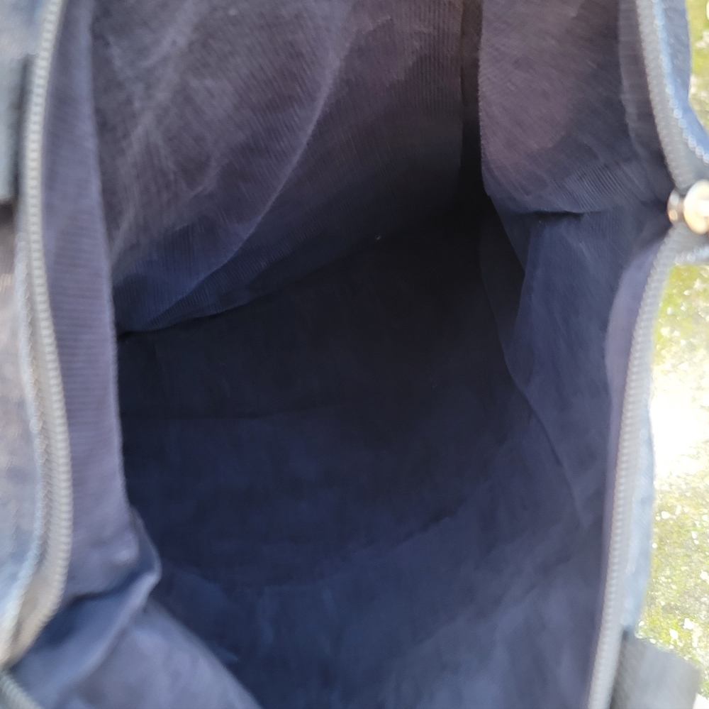 Ghanian West African Custom Denim Tote Bag - Picture 4 of 4